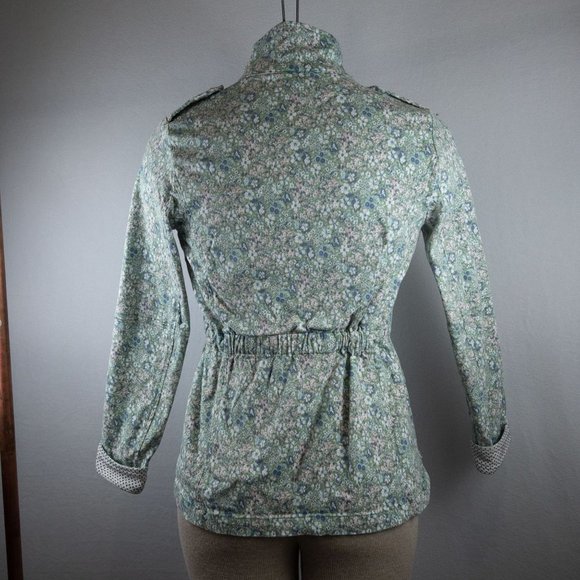 Eden Society Spring Floral Jacket Stitch Fix Drawstring - Picture 2 of 4